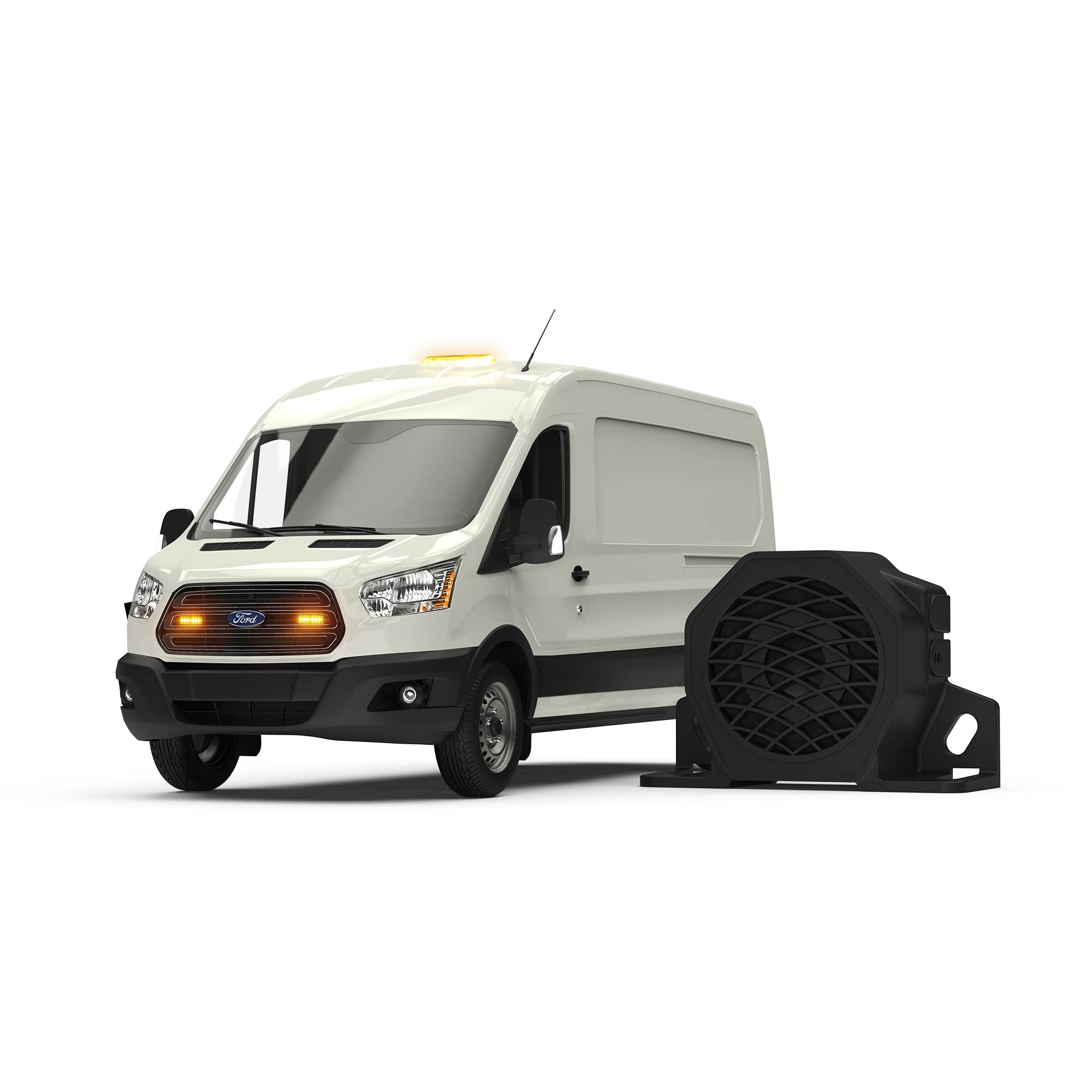 ECCO 530 Backup Alarm - Loud 120dB Reversing Safety Alarm for Trucks, Forklifts & Construction Equipment | OSHA Compliant | Weatherproof & Durable Design