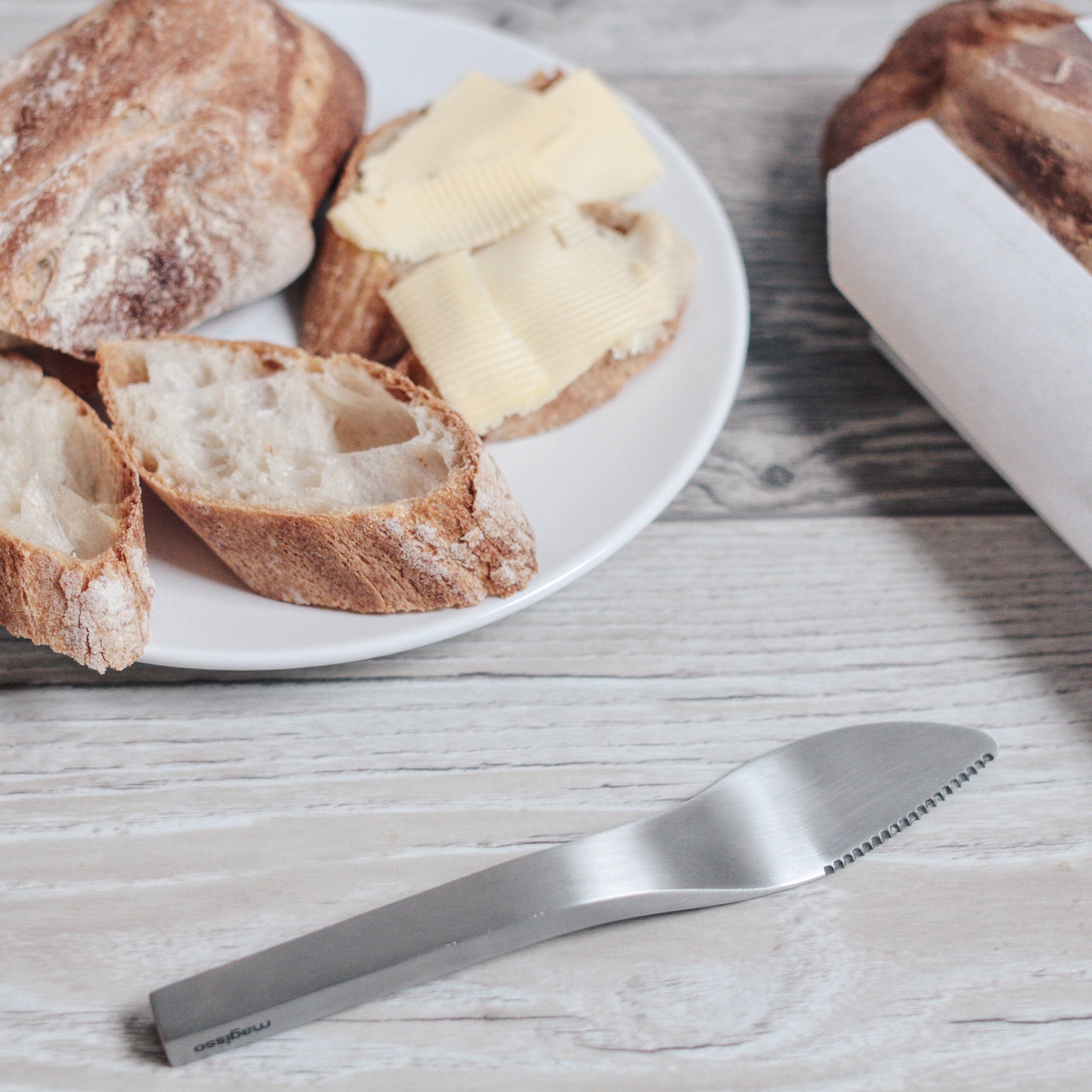 Premium Stainless Steel Butter Knife Set - 6-Piece Elegant Spreader Utensils for Bread, Cheese & Desserts | Perfect for Dinner Parties, Brunch & Tea Time