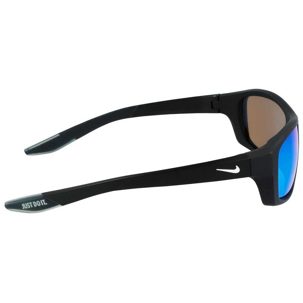 Nike Brazen Boost Rectangular Sunglasses for Men & Women - UV Protection Polarized Sports Sunglasses for Running, Cycling & Outdoor Activities