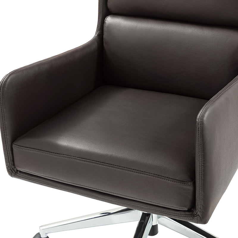 Eamonn Ergonomic Adjustable Swivel Office Chair with Metal Base - Perfect for Home Office, Gaming & Workspace Comfort