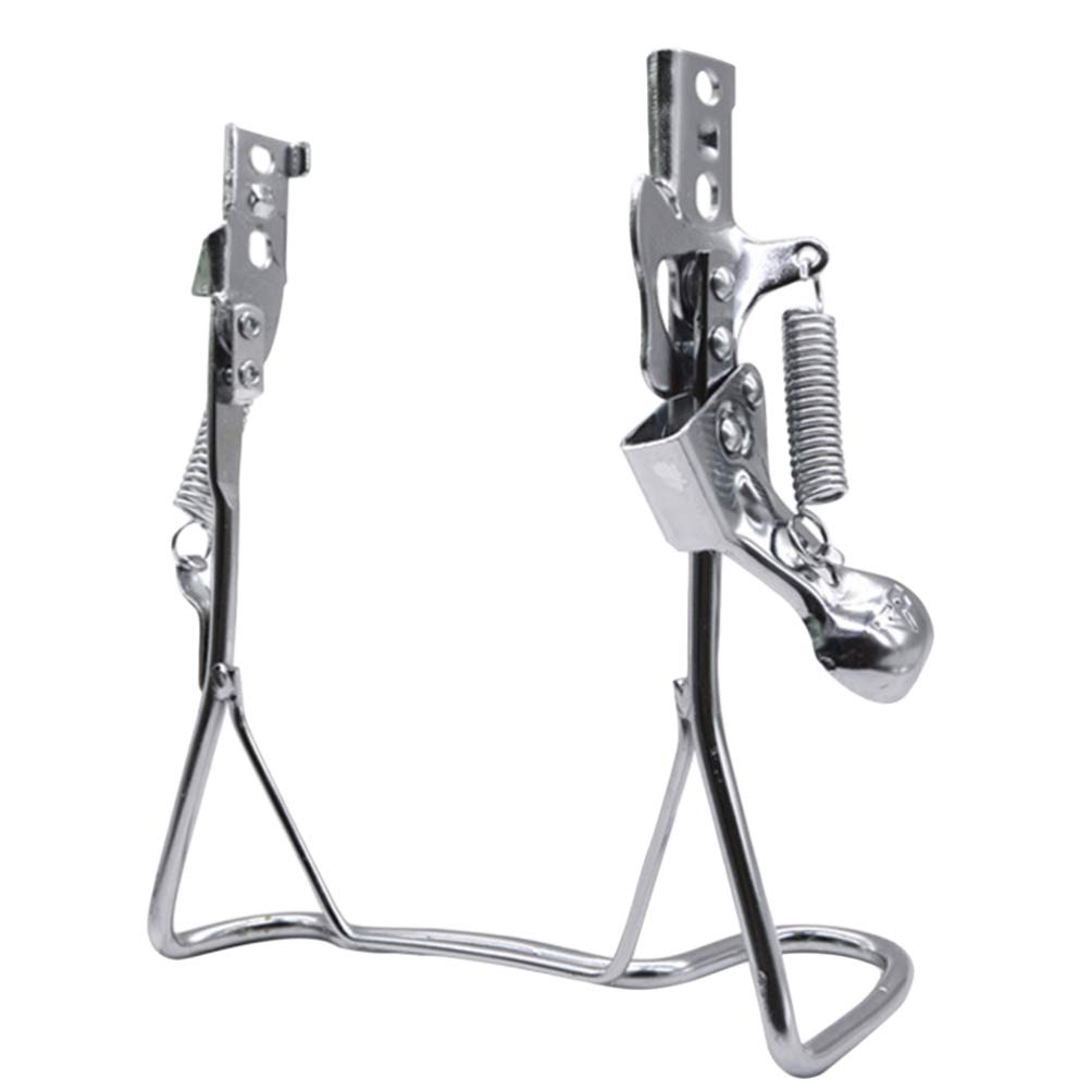 Garneck Double Leg Bike Kickstand - Folding Rear Mount Bicycle Stand Support for 14inch Bikes with Double Holes | Perfect for Parking, Storage & Bike Repair