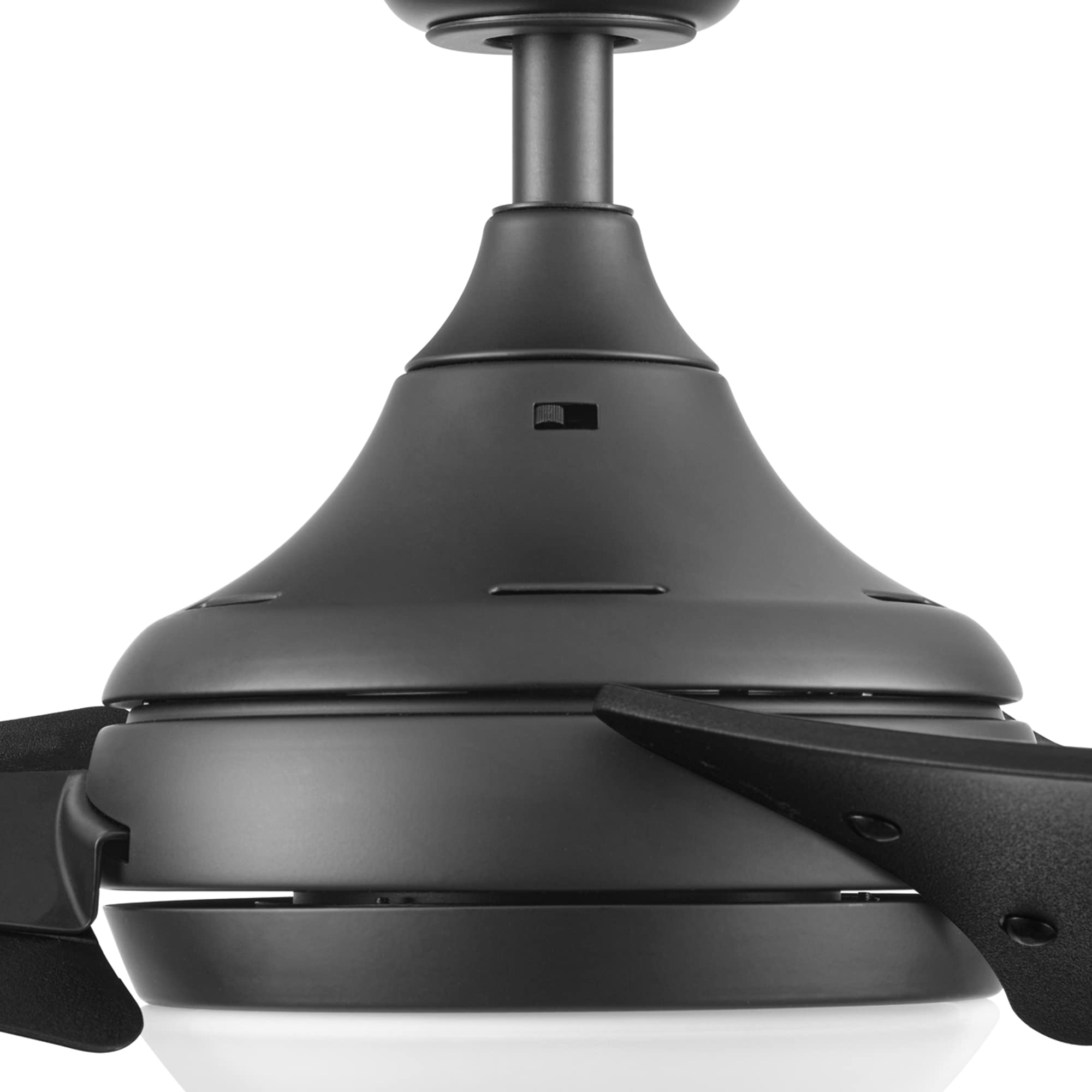 Honeywell Neyo 52 Inch Modern LED Ceiling Fan with Light & Remote Control - High Performance Reversible Motor, 3 Wood Blades for Bedroom, Living Room, Kitchen (Espresso) - Model 51800-01