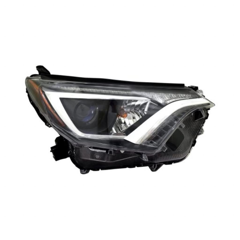 Toyota RAV4 2016-2018 Passenger Side Headlight Assembly - CAPA Certified Composite Replacement (Part# TO2503247, 811100R080) | Perfect for Night Driving & Foggy Conditions