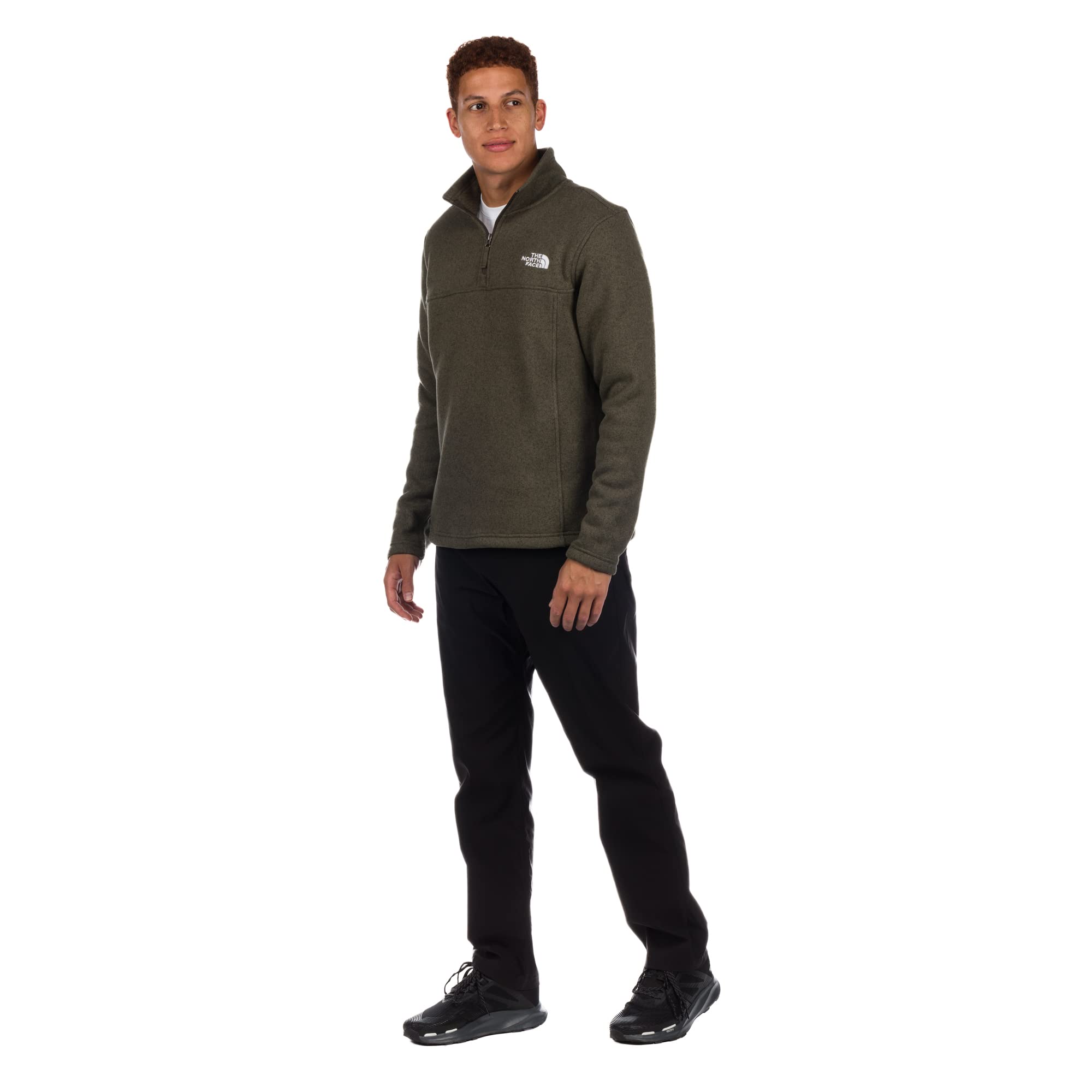 The North Face Men's Tsillan 1/4 Zip Sweatshirt - Lightweight Fleece Pullover for Hiking, Camping & Outdoor Activities