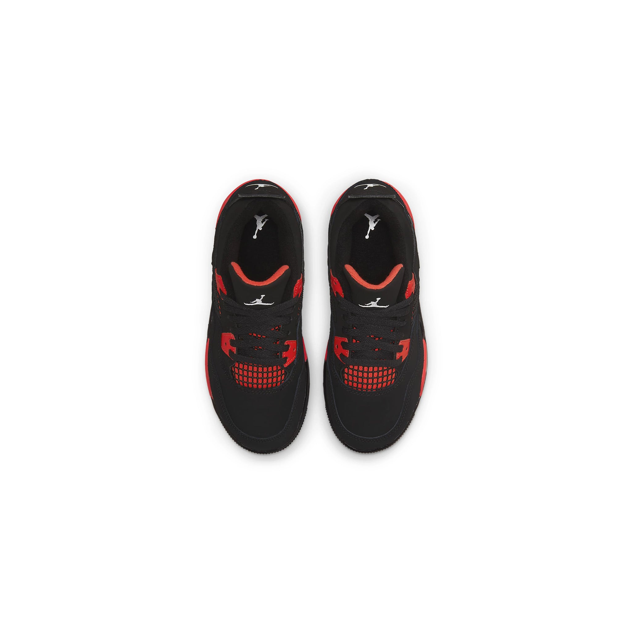 Air Jordan 4 Retro Red Thunder Basketball Shoes for Kids (PS) - Perfect for Court Play and Street Style Fashion
