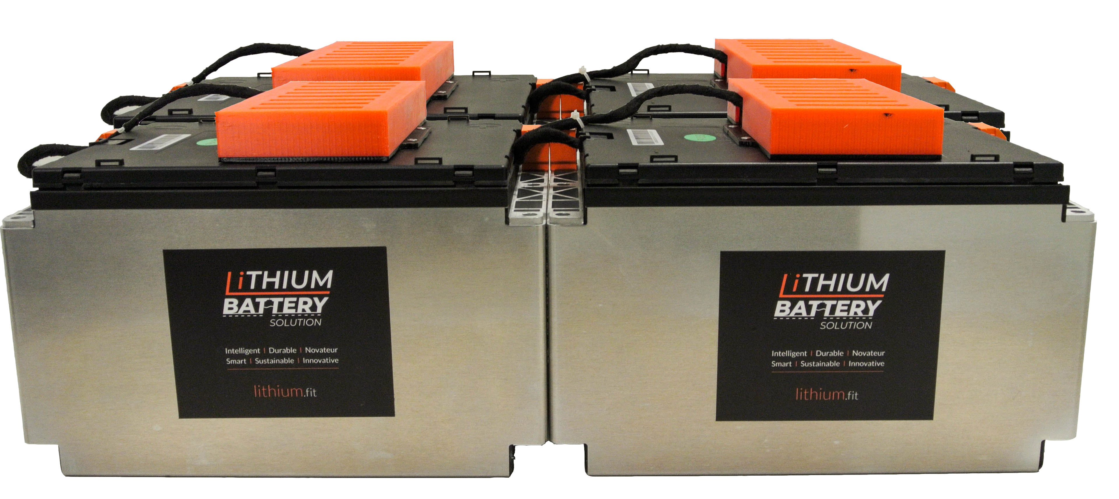 4X LBS 200 LiFePO4 Lithium Battery - Commercial & Industrial Grade Lithium Ion Battery with External BMS | Reliable Power Solution for Solar Energy Storage, Marine Applications, and Off-Grid Systems