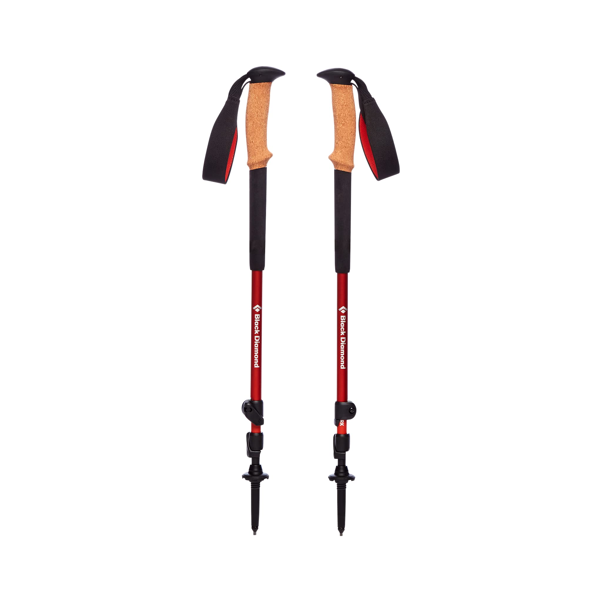 Black Diamond Trail Cork Hiking Poles - Lightweight Trekking Poles for Hiking, Backpacking & Mountaineering - Perfect for Outdoor Adventures & Trail Running