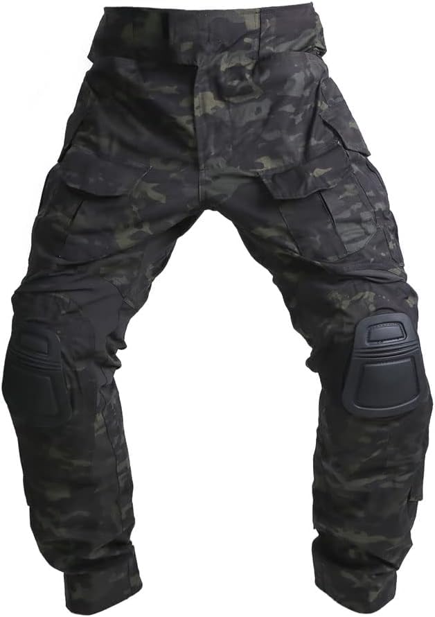 EMERSONGEAR G3 Paintball Pants with Knee Pads - Tactical Combat Pants for Men | Army Airsoft BDU Outdoor Trousers | Perfect for Paintball, Airsoft & Outdoor Adventures