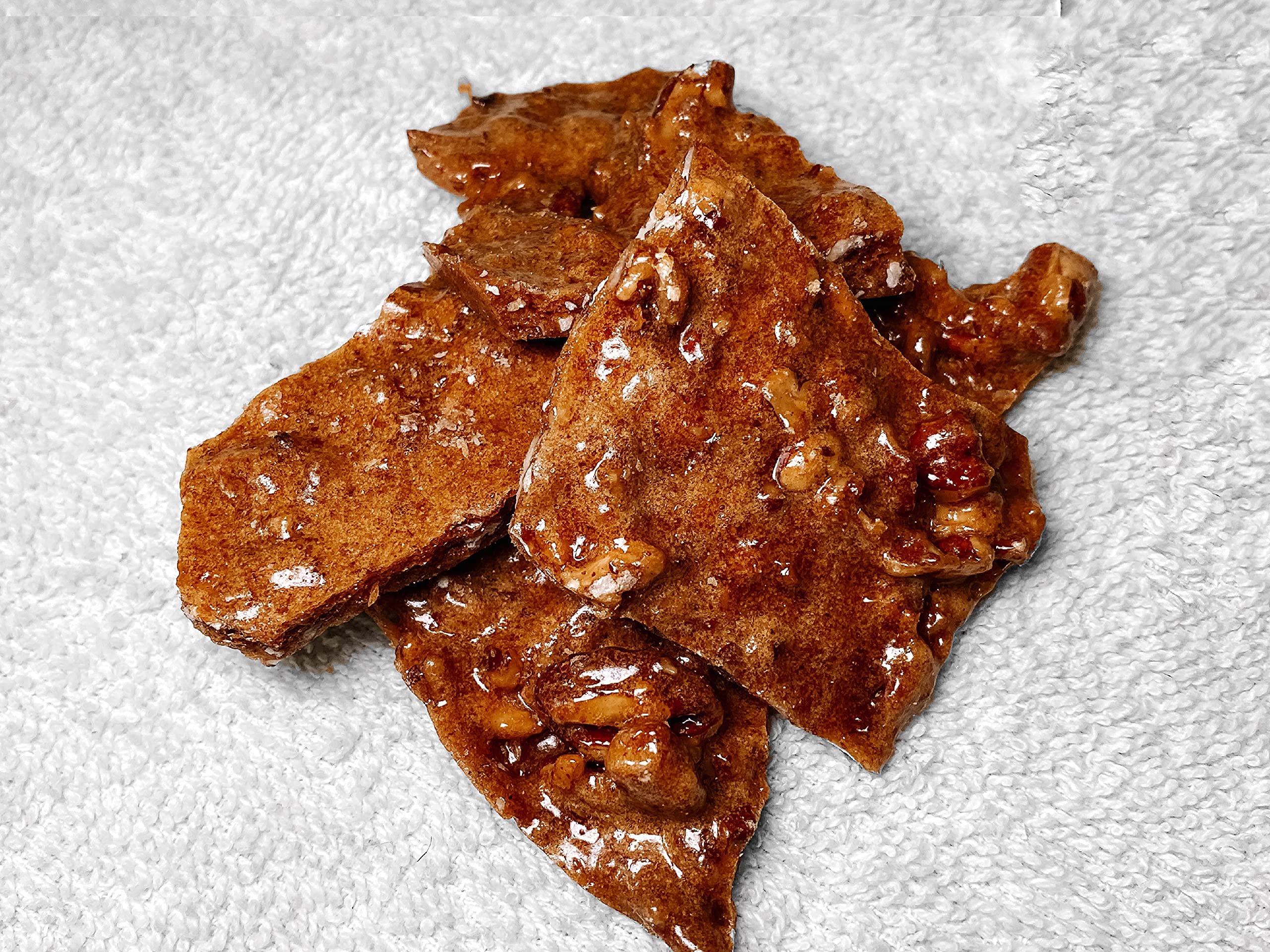 Delicious Pecan Brittle Candy - Sweet & Crunchy Southern Treat for Gifts, Parties & Snacking