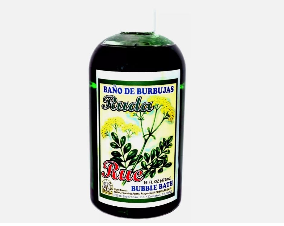 Rue Ruda Bubble Bath 16oz - Spiritual & Wiccan Ritual Bath for Cleansing