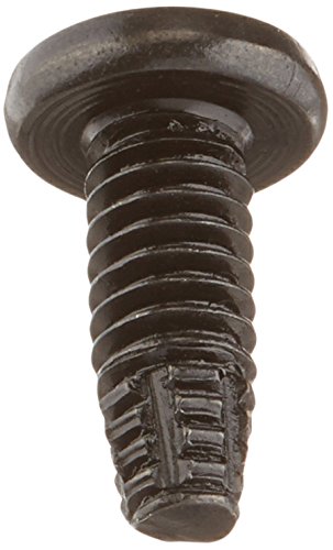Small Parts 0807FPPB Black Oxide Steel Thread Cutting Screw - #8-32 Pan Head Phillips Drive Type F, 7/16