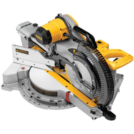DEWALT 12-Inch Double Bevel Sliding Compound Miter Saw - Professional Woodworking Tool for Crown Molding, Baseboards & Framing Projects