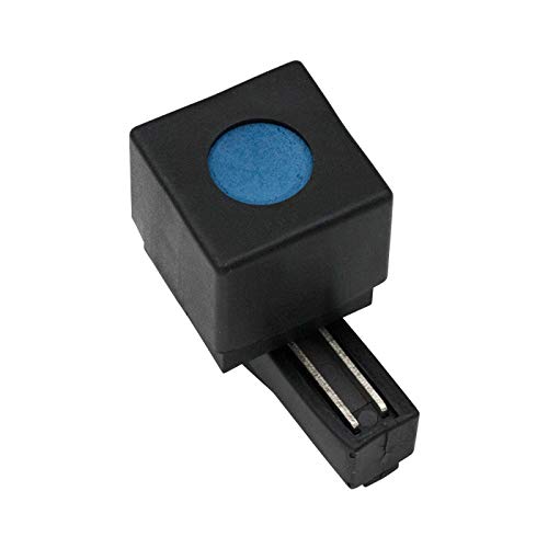 Magnetic Pool Cue Chalk Holder with Belt Clip - Durable & Secure Snooker/Billiards Accessory (Black/Blue/Red) for Professional & Home Use