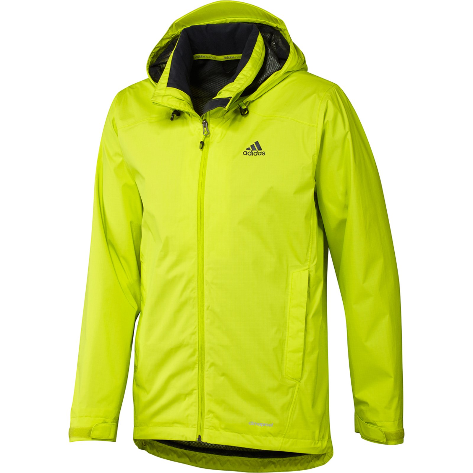 adidas Outdoor Men's Wandertag Waterproof Hiking Jacket - Lightweight Windproof Raincoat for Camping, Trekking & Outdoor Adventures