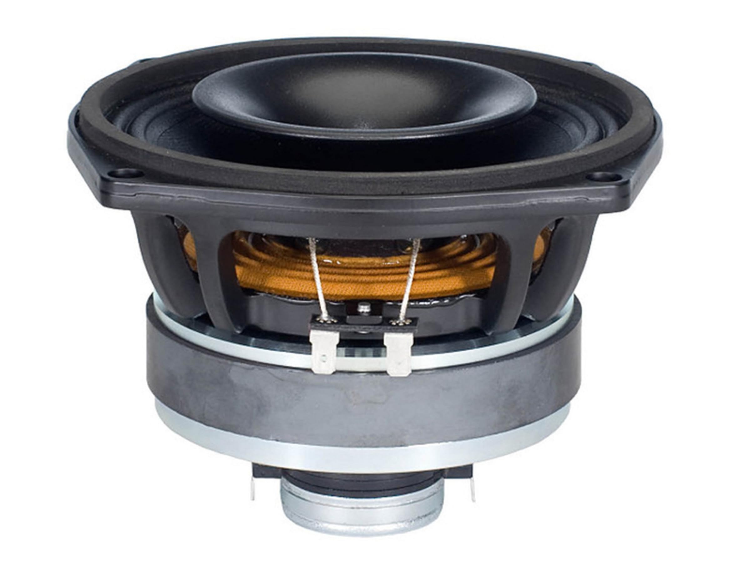 B&C Speakers 6FHX51-8 6.5英寸同轴扬声器 8欧姆 150瓦RMS/300瓦峰值 专业音频组件 适用于摩托车和汽车音响升级