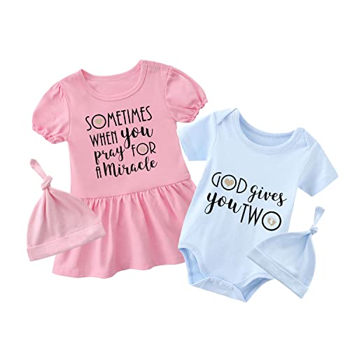 Pink Blue God Gives You Two