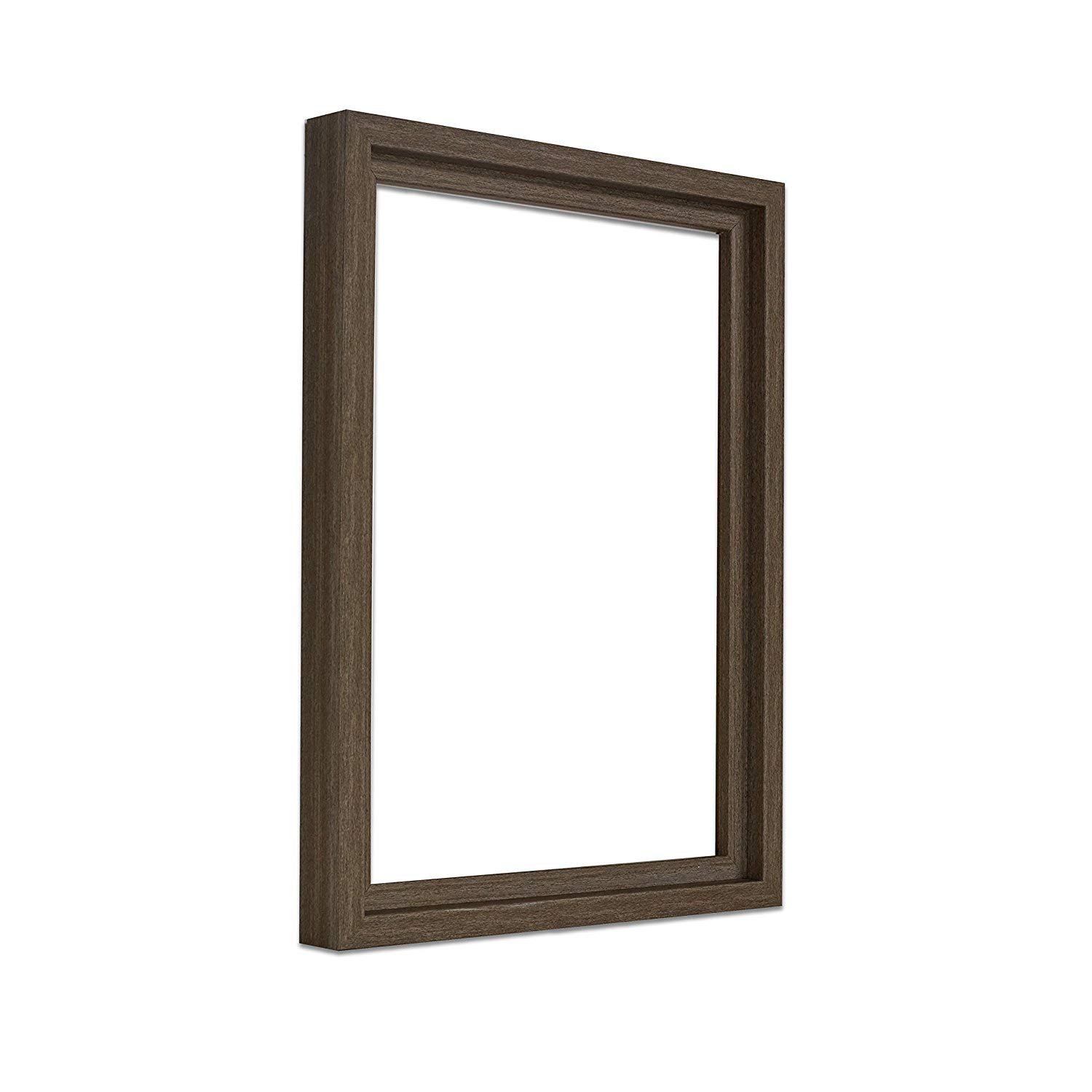 Premium A1 Dark Grey L-Shaped Picture Frame - Wall Art, Photo & Poster Display for Home, Office & Gallery Decor
