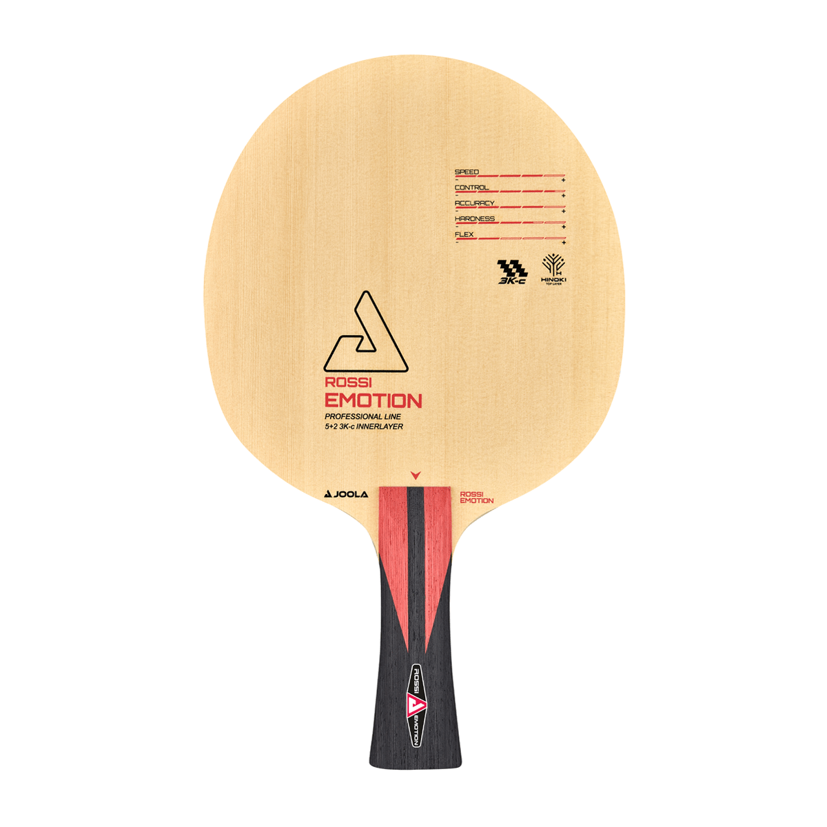 JOOLA Rosskopf Emotion Table Tennis Blade - Professional Ping Pong Paddle for Spin & Control | Perfect for Tournaments, Training & Recreational Play