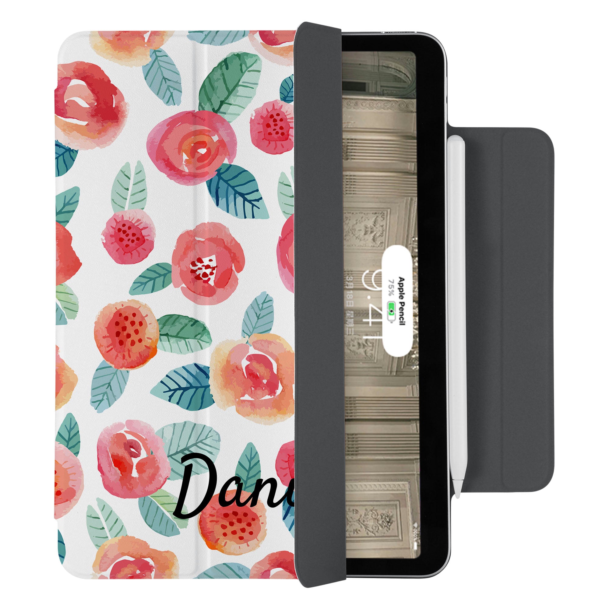 SlimFit Protective Case for iPad - Lightweight & Durable Rose Pink Cover - Perfect for Work, Travel, and Everyday Use