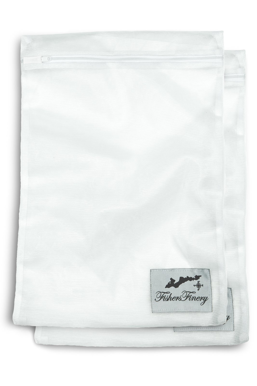 Fishers Finery Washable Mesh Laundry Bag for Delicates & Undergarments (2 Pack) - Perfect for Travel, Gym & Dorm Organization