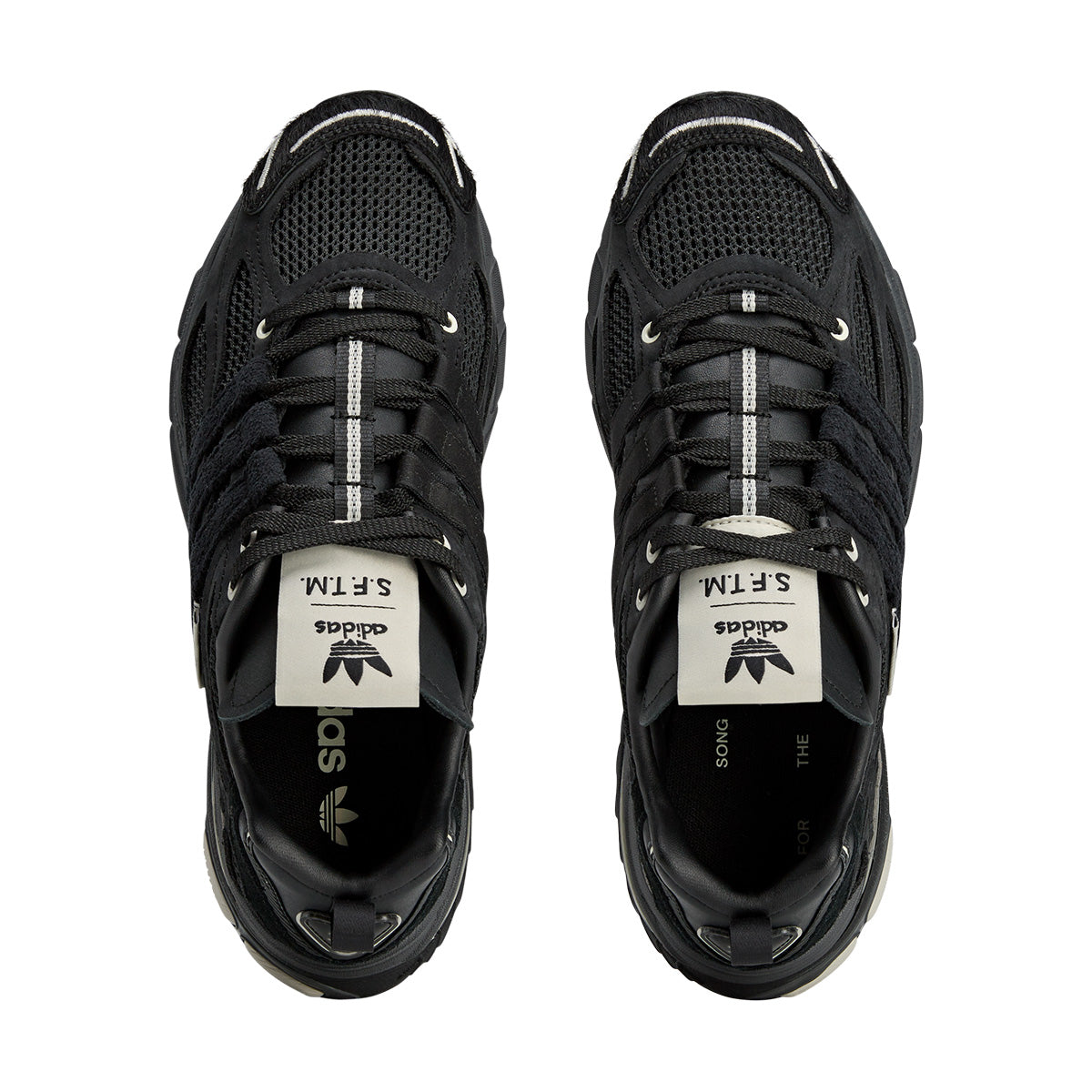 Song For The Mute Adistar Cushion Running Shoes - Black | Lightweight & Comfortable Sneakers for Men & Women | Perfect for Jogging, Gym Workouts & Casual Wear