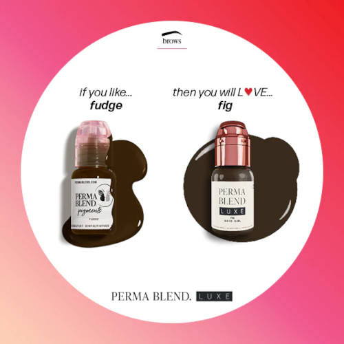 Perma Blend Luxe Fig Pigment - Professional Tattoo Ink for Vibrant, Long-Lasting Body Art - Perfect for Tattoo Artists and Permanent Makeup