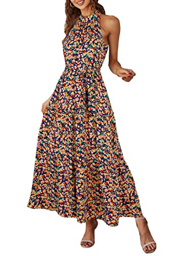 Floral Royal Blue