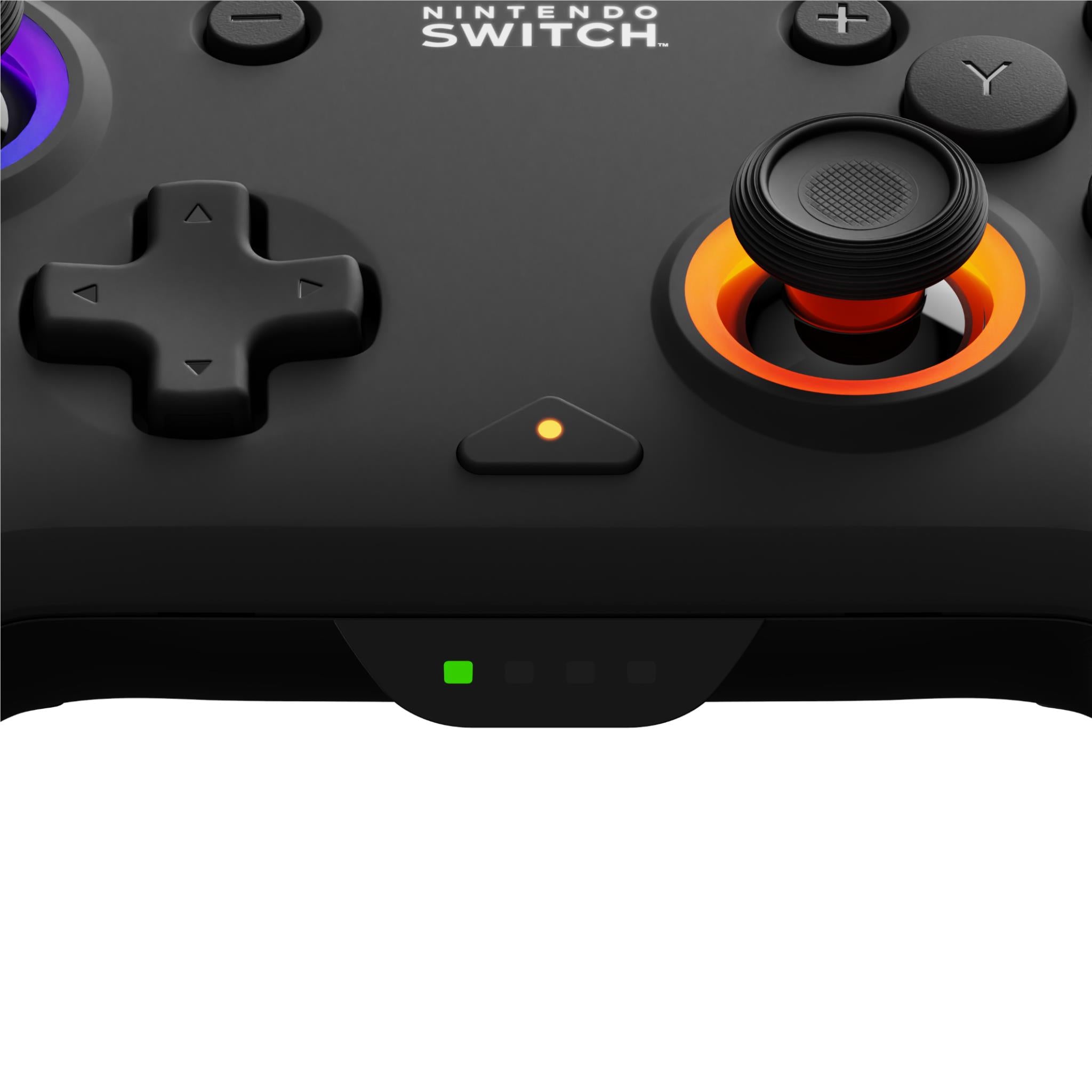 Afterglow Wave Wireless Controller Plus for Nintendo Switch - Ergonomic Gamepad with Motion Controls & Customizable Buttons (Black) - Perfect for Multiplayer Gaming, Party Play & Competitive eSports