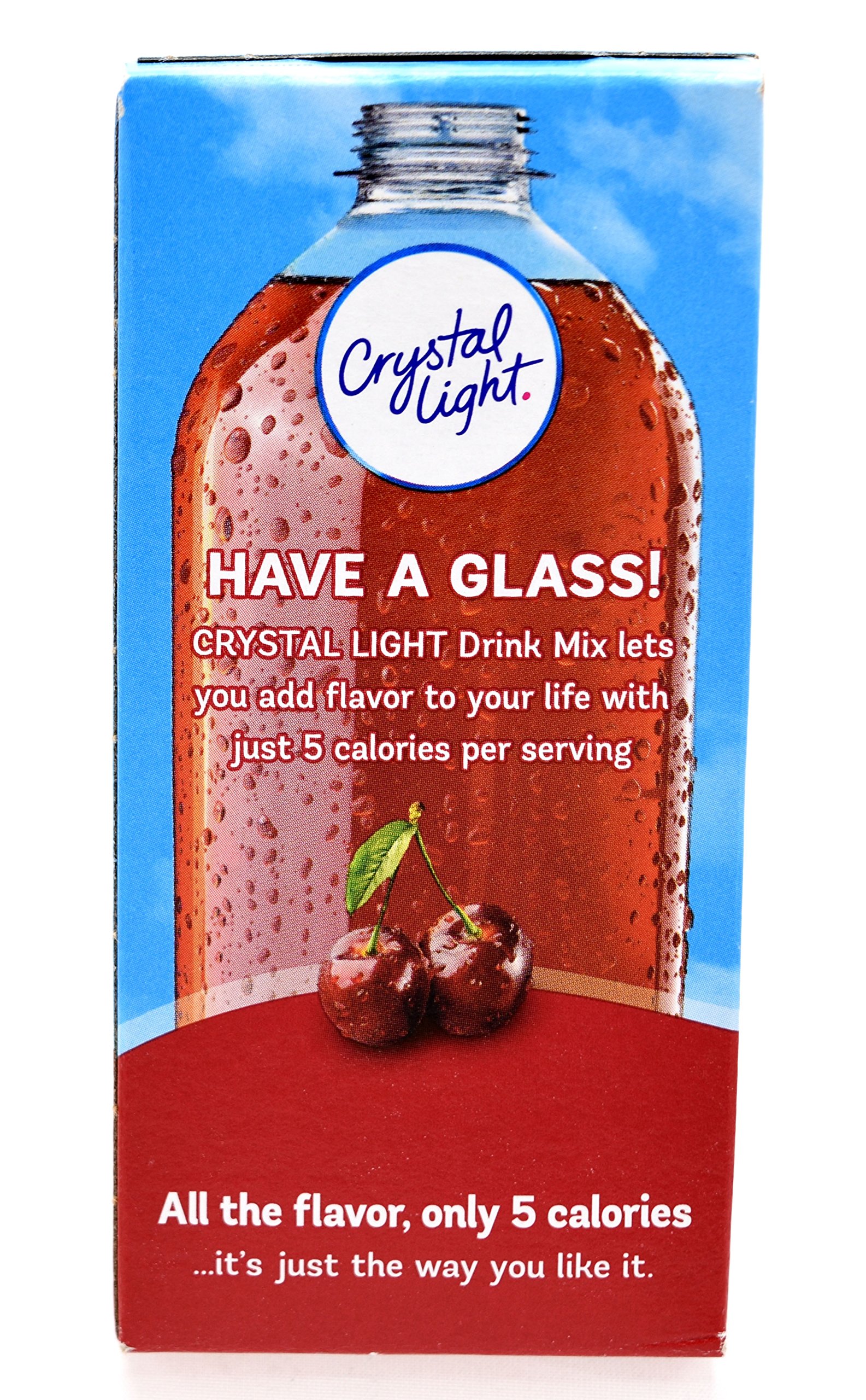 Crystal Light On The Go Cherry Pomegranate Sugar Free Drink Mix Packets - 10 Count (Pack of 40) - Low Calorie Powdered Beverage for Travel, Gym & Office Hydration
