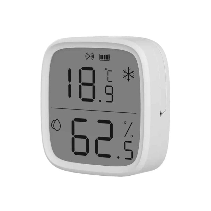 Sonoff SNZB-02D Zigbee Temperature and Humidity Sensor for Home - White | Smart Home Monitoring for Indoor Climate Control