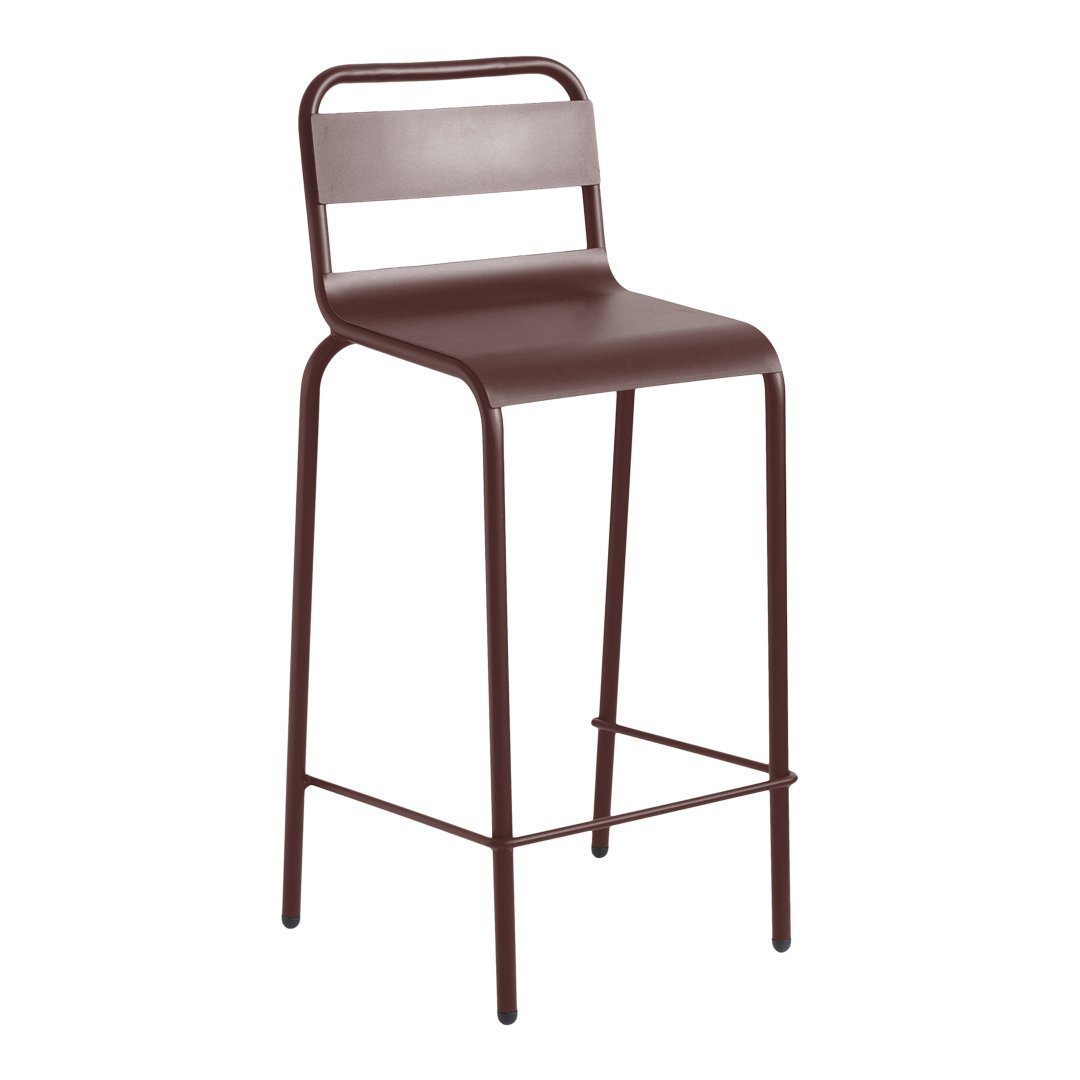 Biarritz Bar Stool - Modern Counter Height Bar Stool with Padded Seat for Kitchen Island, Breakfast Nook & Home Bar - Comfortable & Stylish Dining Chair