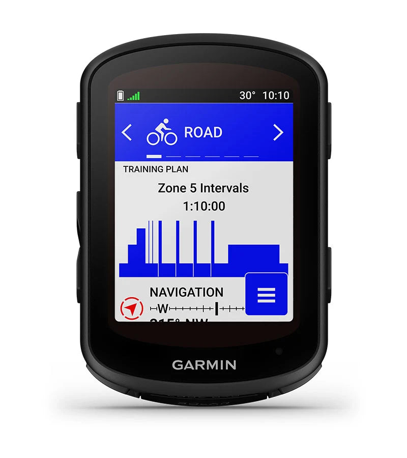 Garmin Edge 840 Solar Bike GPS Computer - Advanced Cycling Performance Tracker with Solar Charging for Road & Mountain Biking