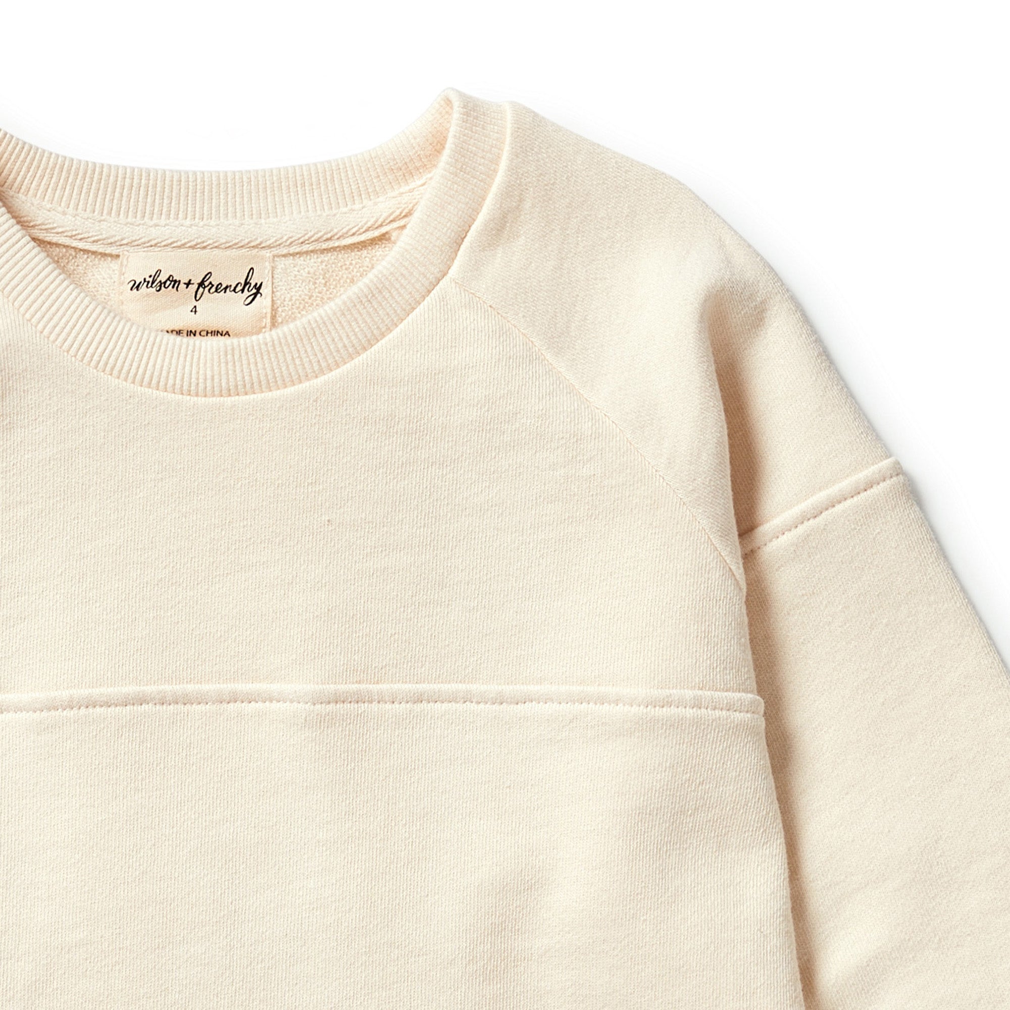 Organic Cotton Terry Spliced Sweatshirt for Women - Soft Breathable Pullover Hoodie - Perfect for Yoga, Gym & Casual Wear