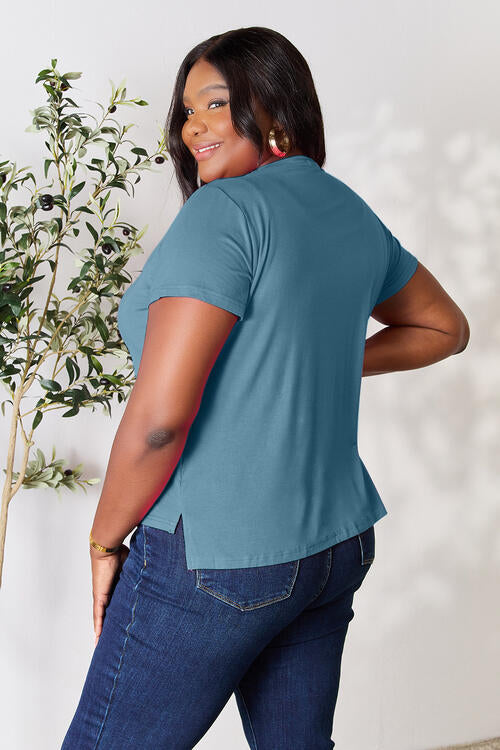 Round Neck Short Sleeve T-Shirt for Men - Comfortable Cotton Casual Tee - Perfect for Everyday Wear, Gym & Outdoor Activities