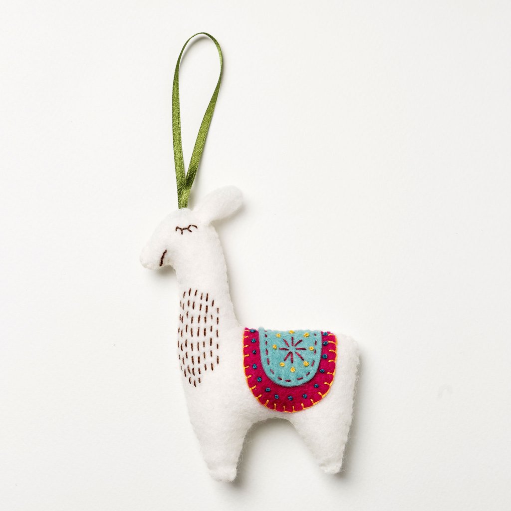 DIY Felt Craft Mini Kit - Adorable Llama Sewing Kit for Beginners | Perfect for Kids Crafts, DIY Gifts & Home Decor Projects