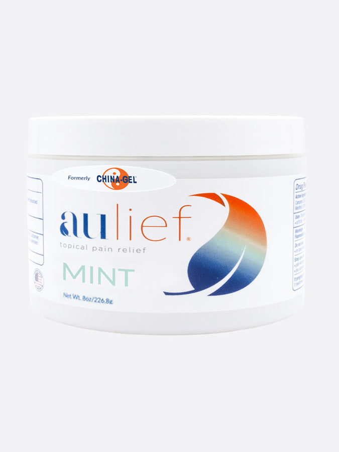 Aulief (Formerly China Gel) 8oz Pain Relief Gel Jar - Soothes Muscle & Joint Discomfort for Athletes & Active Lifestyles