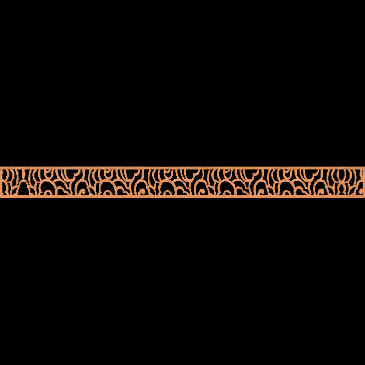 Springfield Fretwork Moulding - Decorative Wood Trim for Home & Furniture DIY Projects - Perfect for Crown Molding, Cabinetry, and Wall Accents