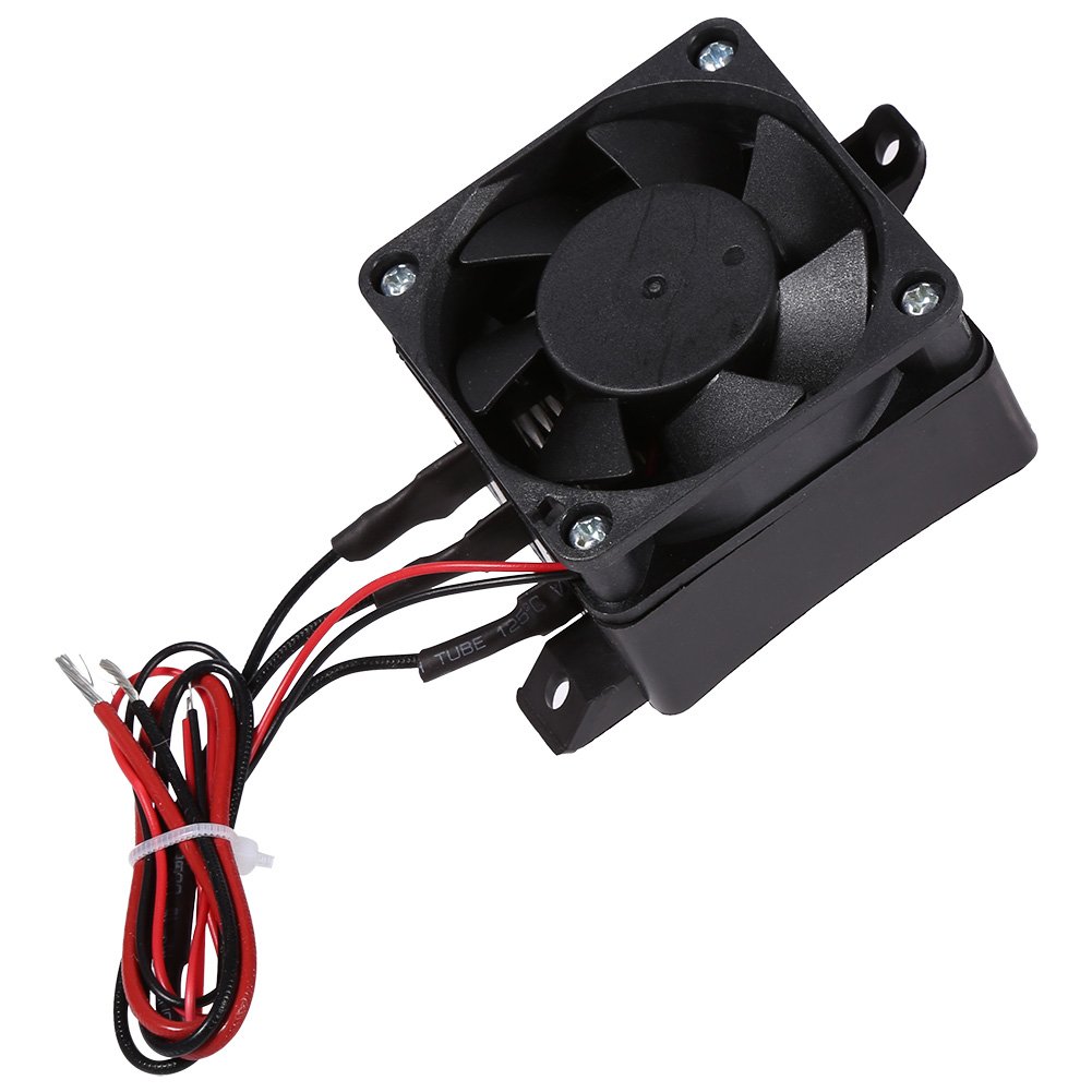 12V 100W PTC Car Fan Air Heater - Energy Saving Constant Temperature Heater for Winter Car Warm-Up & Defrosting