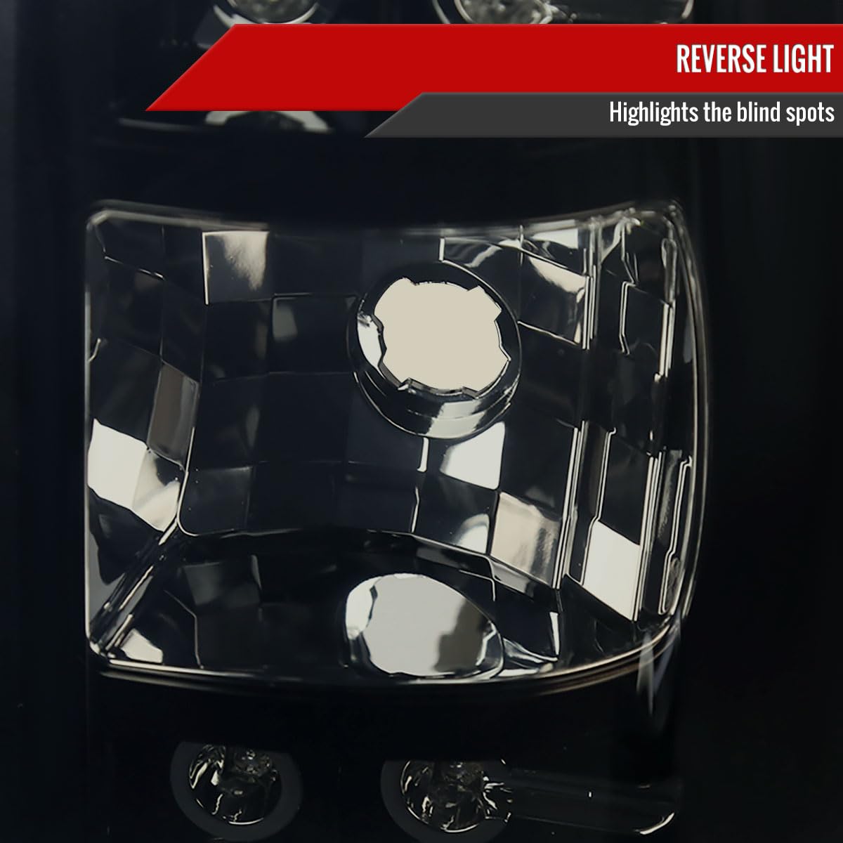2007-2012 Pickup Truck LED Tail Lights - Glossy Black Smoke Lens - High Visibility Brake Lamps - Perfect for Night Driving & Off-Road Adventures