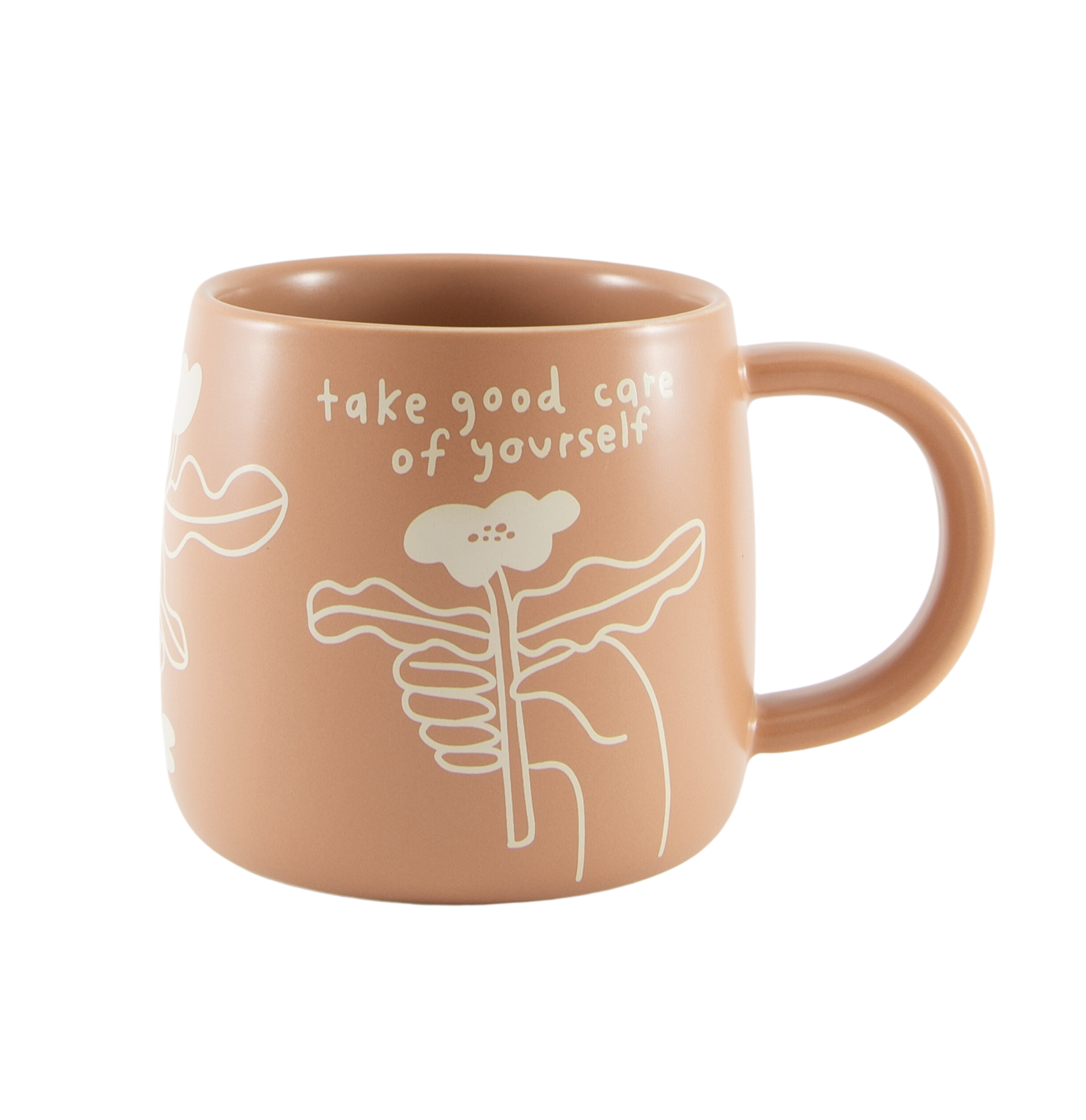 Self-Care Ceramic Coffee Mug - Inspirational Motivational Gift for Women & Men - Perfect for Office, Home & Relaxation Moments