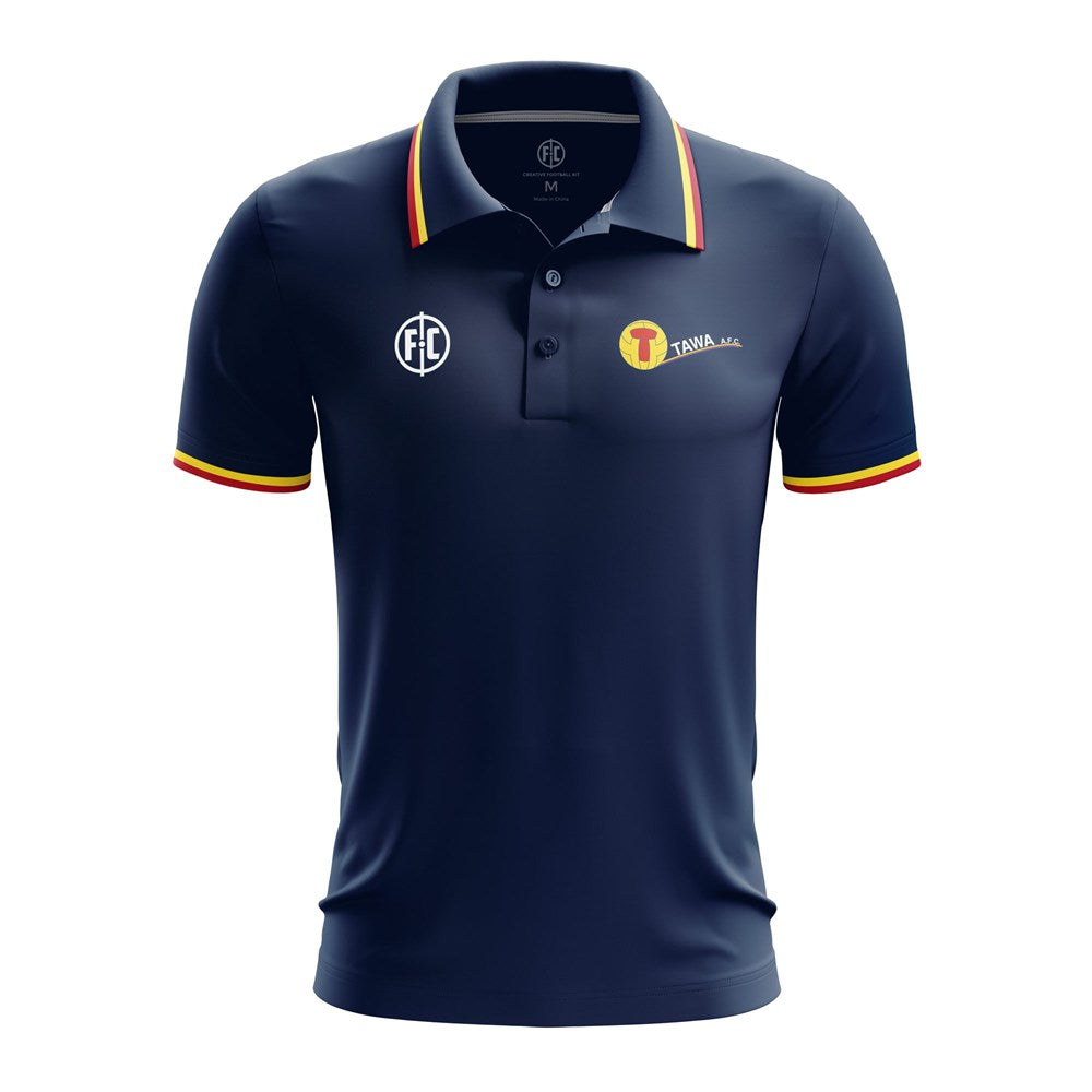 Official AFC Club Polo Shirt - Men's Breathable Cotton Short Sleeve Soccer Jersey for Fans & Players - Perfect for Match Day, Training & Casual Wear