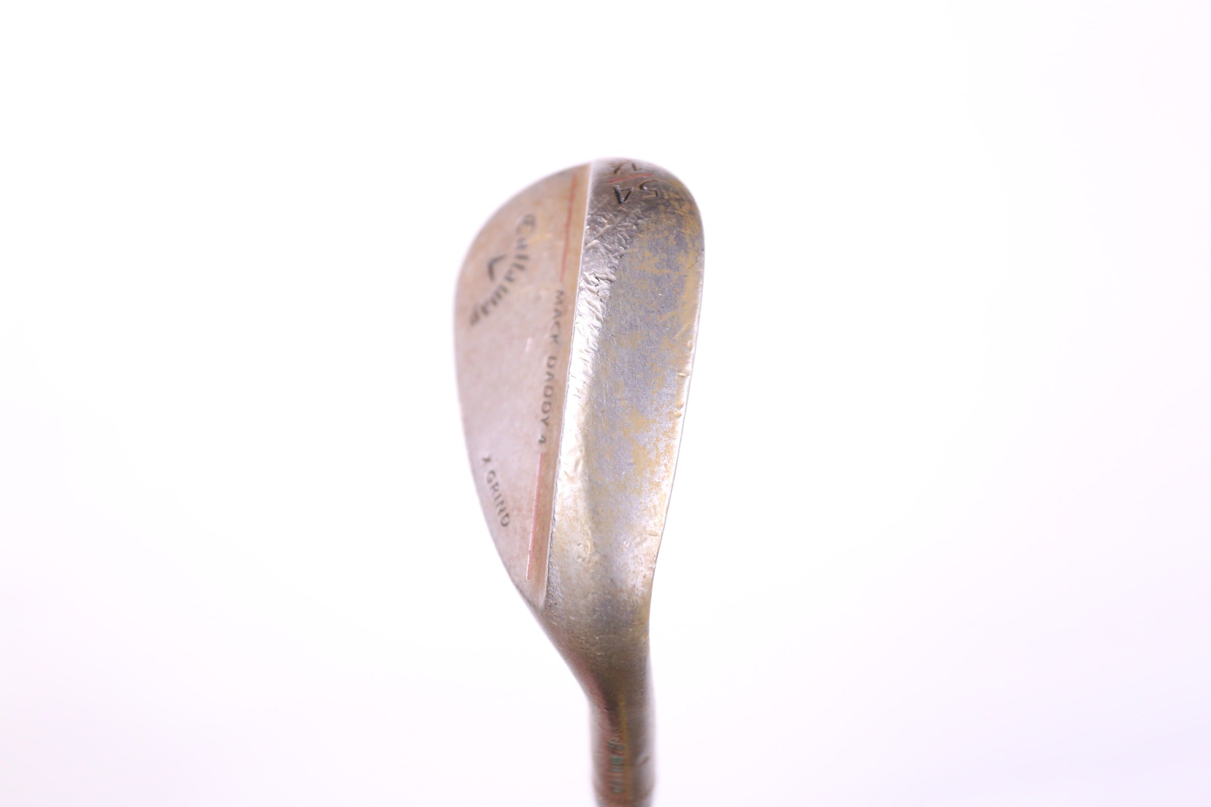 Used Callaway MD4 Raw Sand Wedge - Right Handed 54° Stiff Flex Golf Club for Bunker Shots & Short Game Improvement