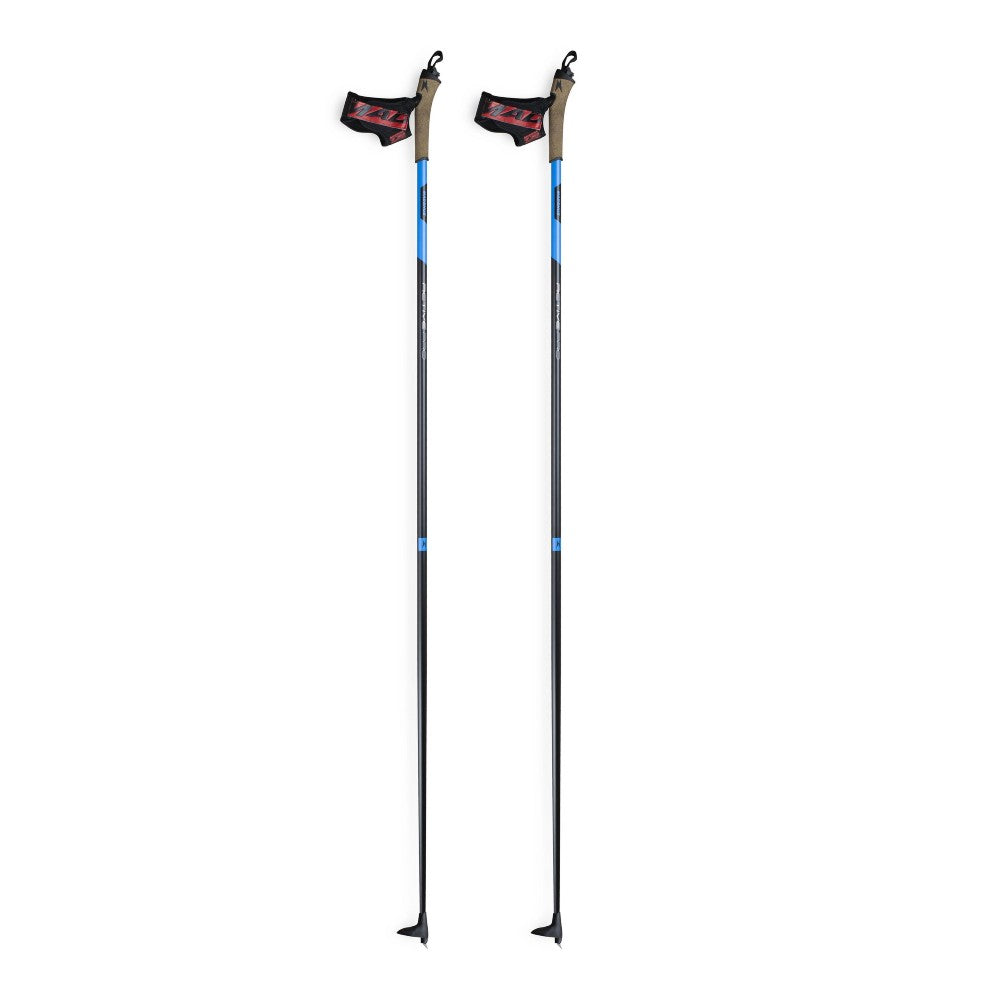 Madshus Active Pro Ski Poles - Lightweight Aluminum Adjustable Ski Poles for Men & Women - Perfect for Cross-Country Skiing, Backcountry Adventures & Winter Sports