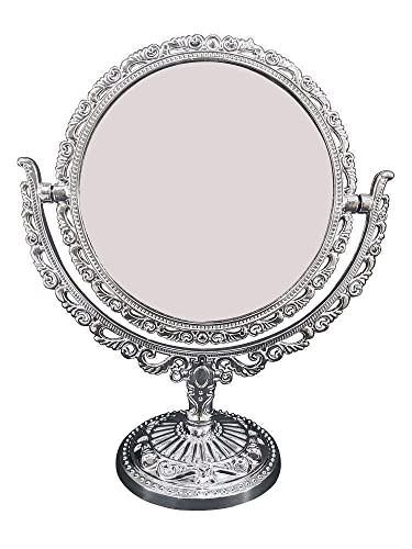 Kabello 7X Magnifying Shaving Mirror - Adjustable Bathroom Vanity Mirror with Stand, Fog-Free Design for Precise Grooming & Makeup Application (Model M4) - Perfect for Shaving, Skincare, and Eyebrow Shaping in Home Bathroom
