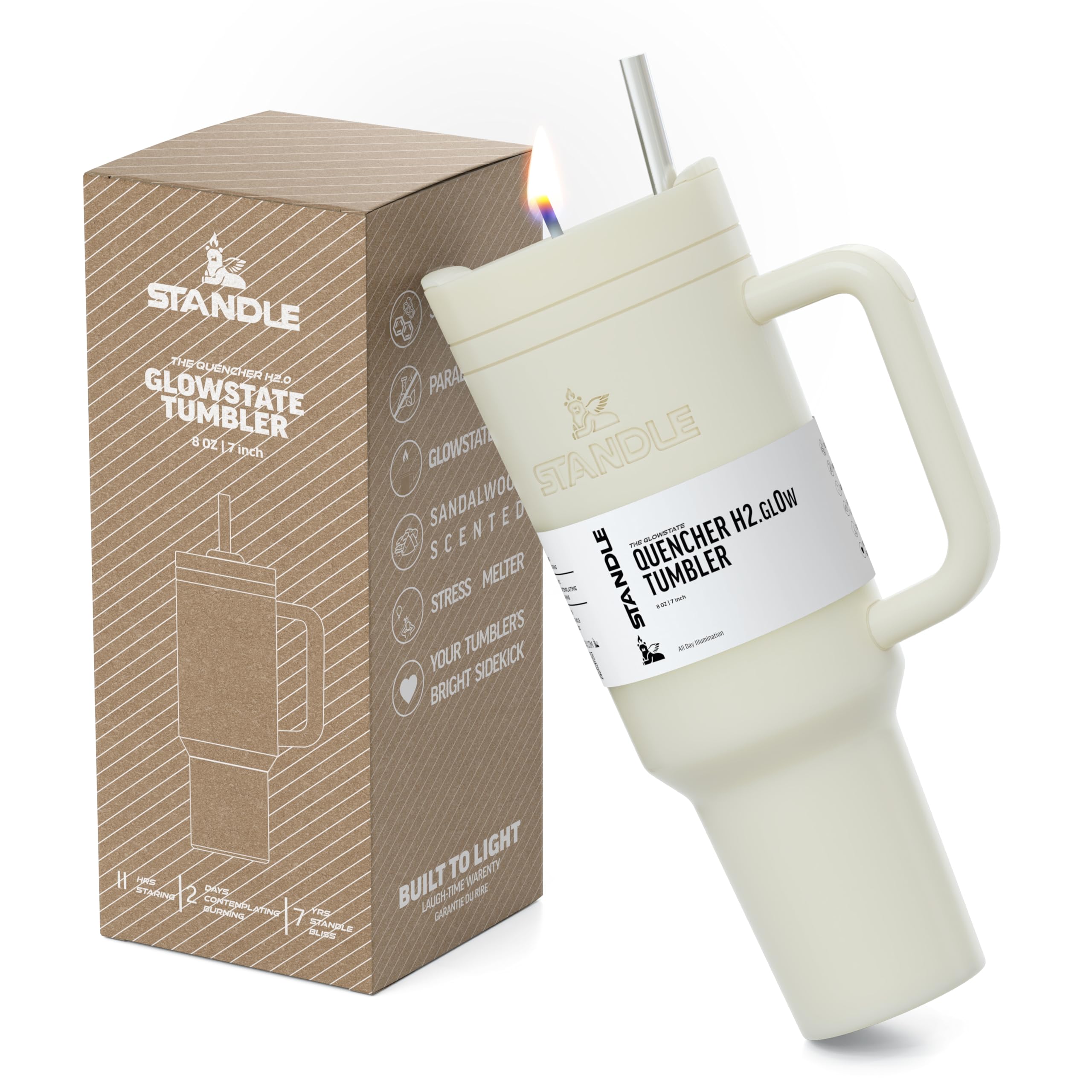Tumbler Candle in Gift Box - Air Wax for Teen Girls - Perfect Stocking Stuffer & White Elephant Gift