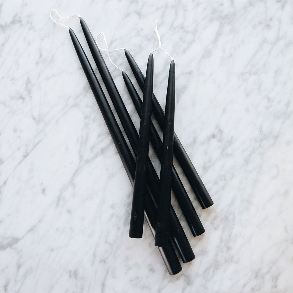 Premium Taper Candles for Home Decor - Long-Lasting, Smoke-Free, Dripless - Perfect for Weddings, Dinners, and Romantic Ambiance