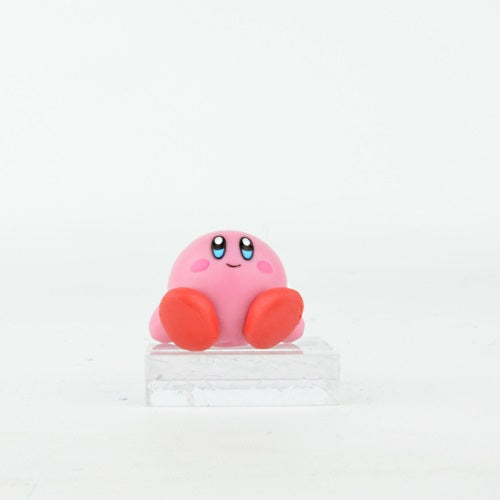 Nintendo Kirby Round Mascot 1 Inch Takara Tomy Arts Mini Figure - Collectible Cute Video Game Character for Display, Gift & Gaming Decor
