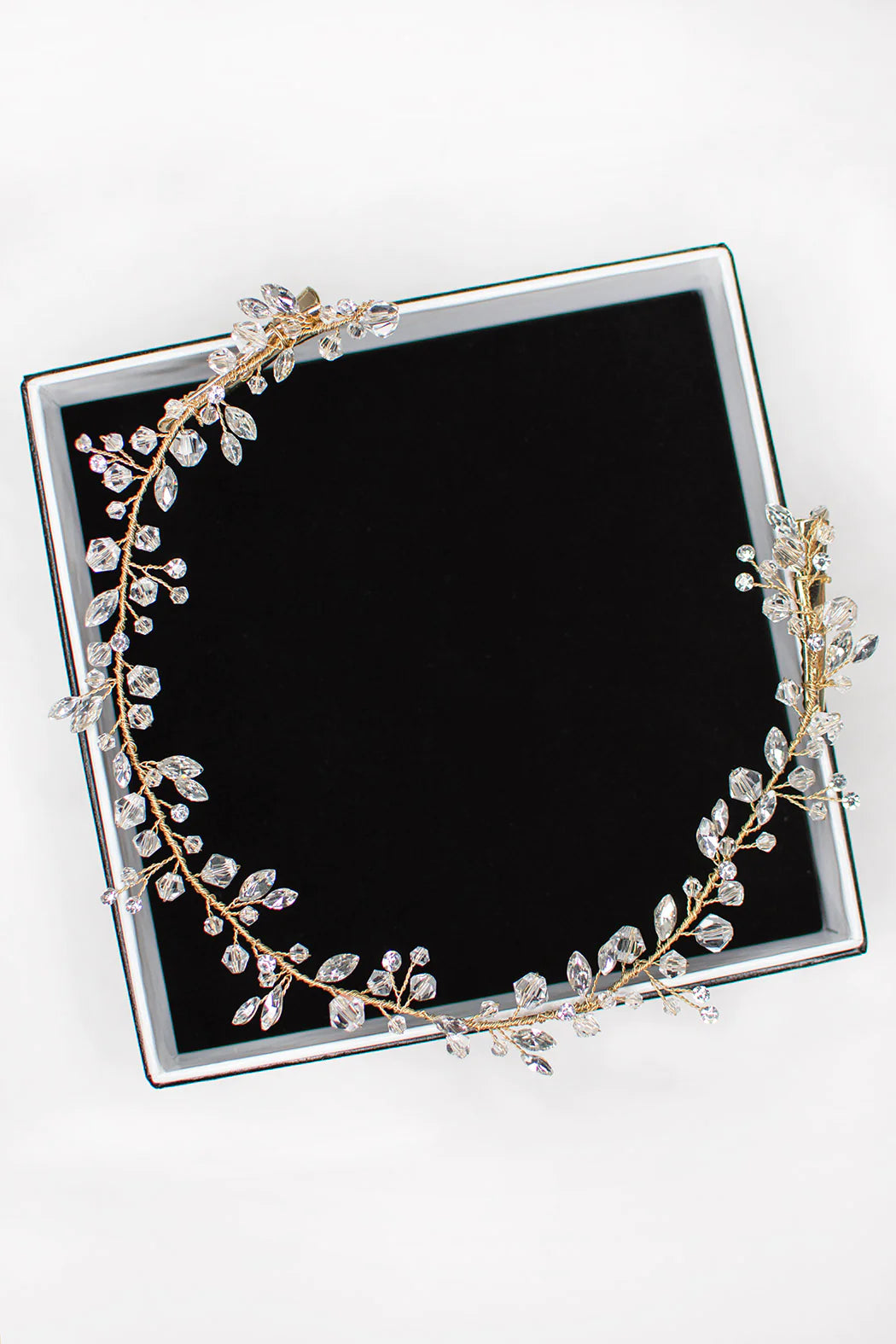 GIA Certified Hair Vine - Elegant Bridal Hair Accessory for Weddings, Prom & Special Occasions