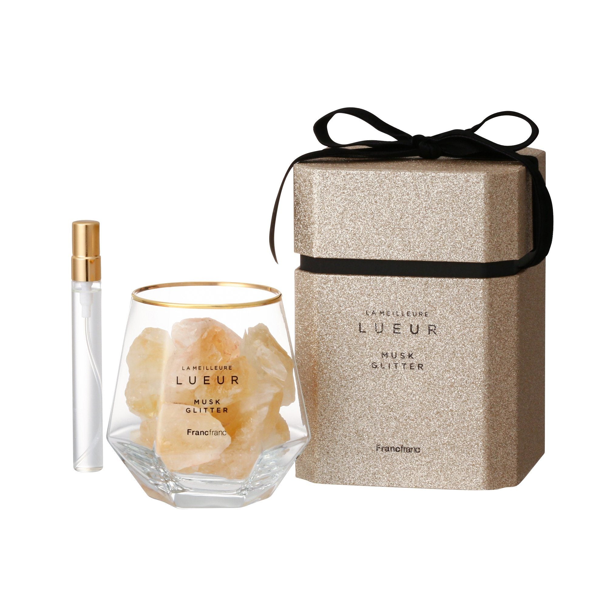 Lueur Stone Fragrance Gold - Premium Aromatherapy Essential Oil Diffuser for Home, Office & Spa | Natural Scented Stone for Relaxation & Stress Relief