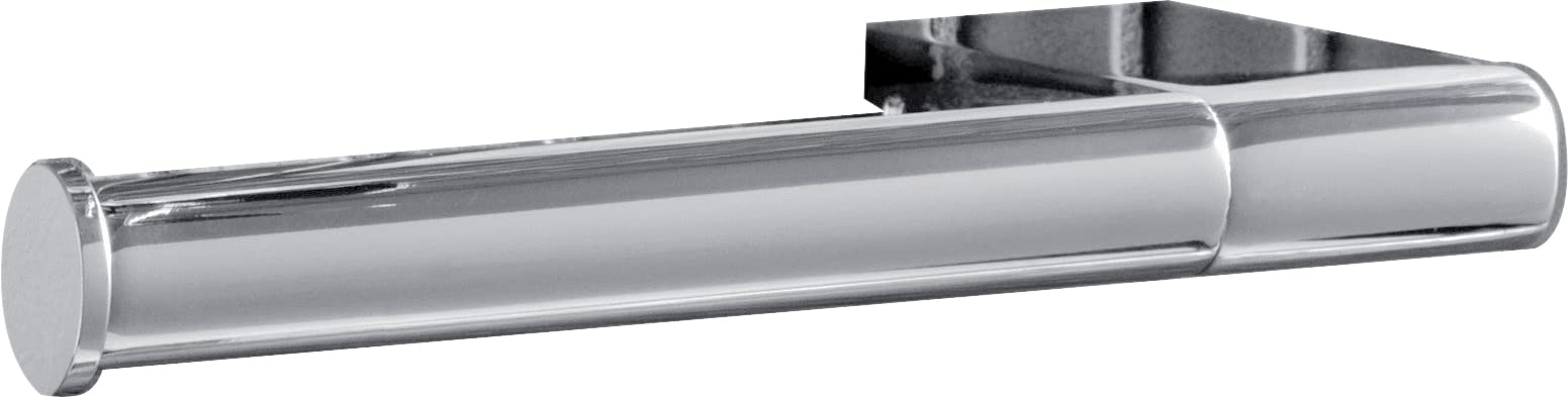 Connect N1383AA Chrome Toilet Paper Holder - Durable Bathroom Accessory for Home & Office Use